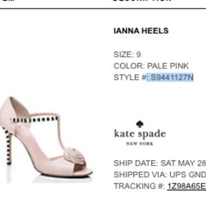 Kate Spade Heels